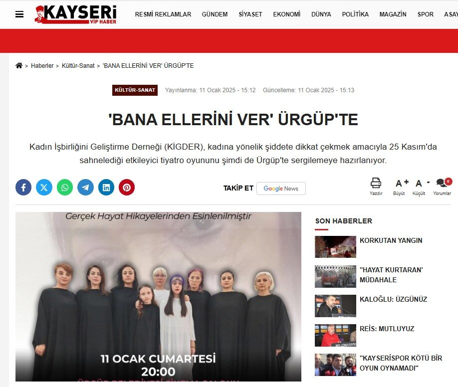Basın kupürü