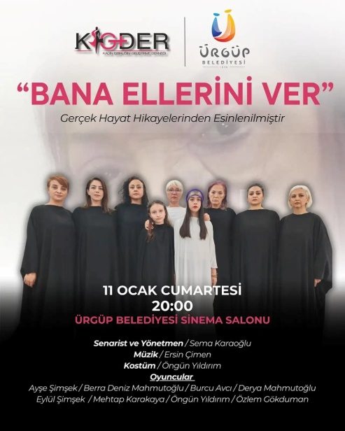 “Bana Ellerini Ver” – KİGDER’den Kadına Şiddete Karşı Farkındalık Etkinliği