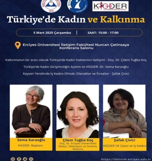 Erciyes Üniversitesi İletişim Fakültesi Konferansı